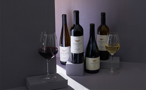 Selection of Yarden wines